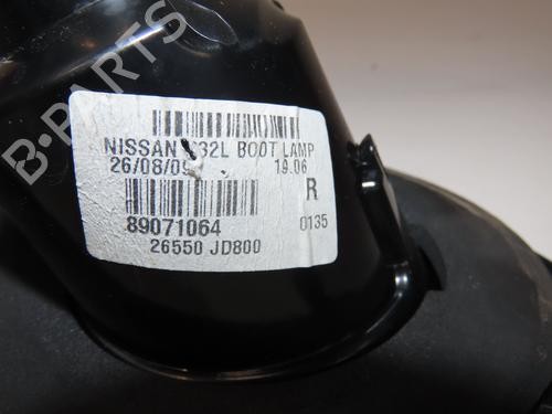 Right tailgate light NISSAN QASHQAI / QASHQAI +2 I (J10, NJ10, JJ10E) 1.5 dCi | BP17657838C80 