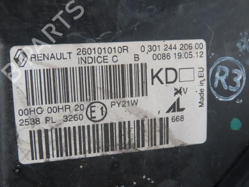 Right headlight RENAULT MEGANE III Hatchback (BZ0/1_, B3_) 1.5 dCi (BZ09, BZ0D, BZ1W, BZ29, BZ14) | BP36244761C29 - Image 2