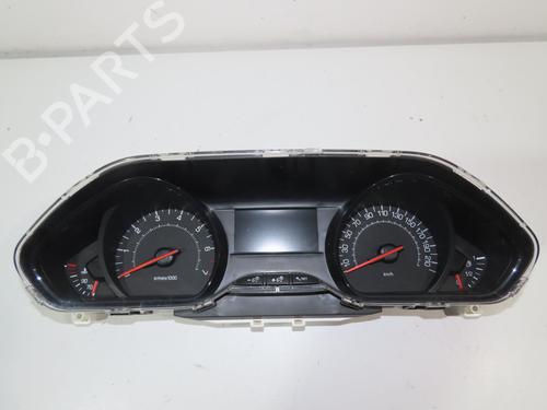Used Instrument cluster PEUGEOT 208 I (CA_, CC_) 1.2 VTI 82 (82 hp) 16040805