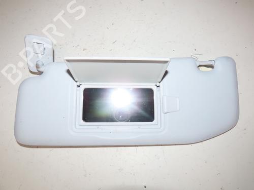 Left sun visor PEUGEOT 208 I (CA_, CC_) 1.2 VTI 82 | BP31055515I1