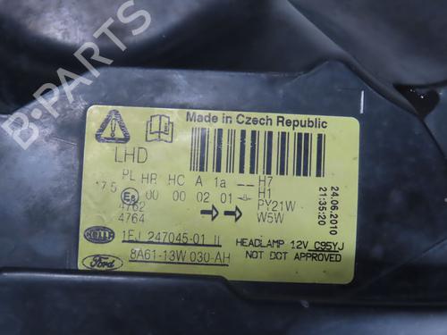 Left headlight FORD FIESTA VI (CB1, CCN) 1.4 TDCi | BP31843955C28 