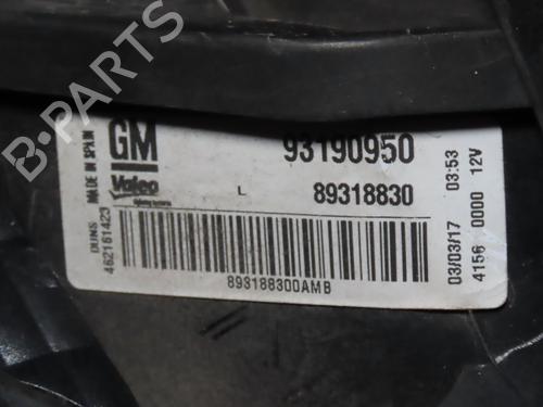 Left taillight OPEL CORSA D (S07) 1.3 CDTI (L08, L68) | BP31119847C34 