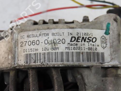 Alternator TOYOTA YARIS (_P1_) 1.3 (SCP12_, SCP13_, SCP12R, SCP13R) | BP29621709M7 