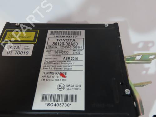 Used Radio TOYOTA AURIS (_E15_) 2.0 D-4D (ADE150_, ADE150R) (126 hp) 18477479