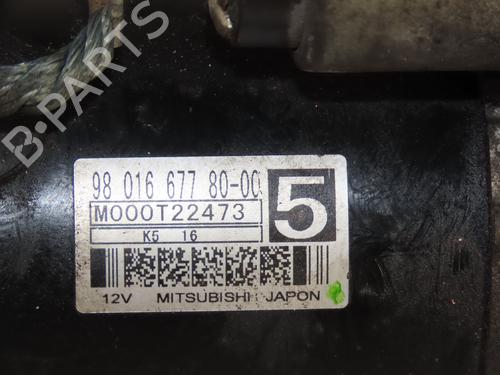Startmotor PEUGEOT 3008 I MPV (0U_) 1.6 BlueHDi 120 (120 hp) 30630134