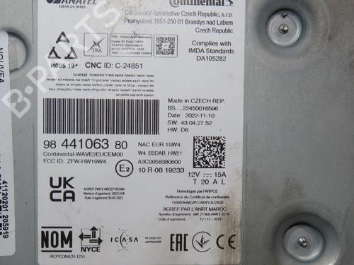 Radio CITROËN JUMPY III Van (V_) 2.0 BlueHDi 180 | BP24487926E6 