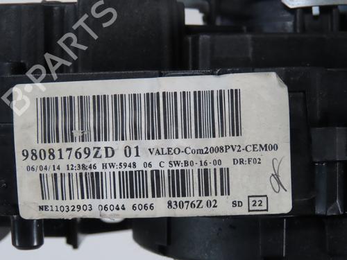 Used Steering column stalk PEUGEOT 208 I (CA_, CC_) 1.4 HDi (68 hp) 24601374
