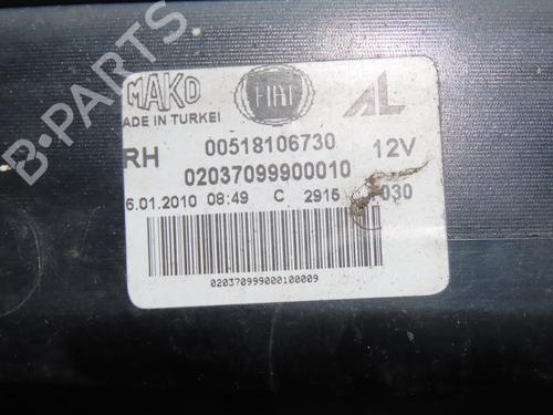 Used Right taillight FIAT DOBLO Cargo (263_) 1.3 D Multijet (90 hp) 18477779