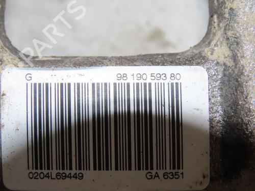Used Left rear brake caliper PEUGEOT PARTNER Box Body/MPV (K9) 1.5 BlueHDI 130 (131 hp) 24487338