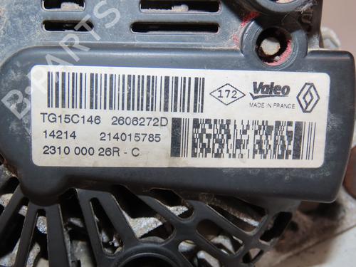 Alternator RENAULT KANGOO Express (FW0/1_) 1.5 dCi 75 (FW07, FW10, FW04) | BP29016534M7 