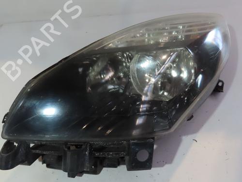 Left headlight RENAULT SCÉNIC III (JZ0/1_) 1.5 dCi | BP28801158C28 