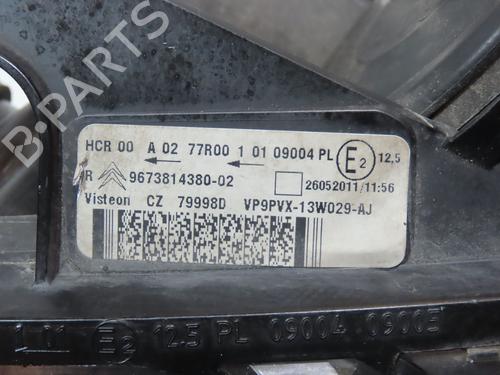 Right headlight CITROËN C3 II (SC_) 1.6 HDi | BP39602409C29 - Image 2