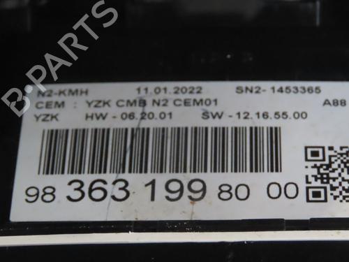 Used Instrument cluster CITROËN C3 AIRCROSS II (2R_, 2C_) 1.2 PureTech 110 (2RHNZB, 2RHNZW, 2RHNPX, 2RHNPJ) (110 hp) 26280818