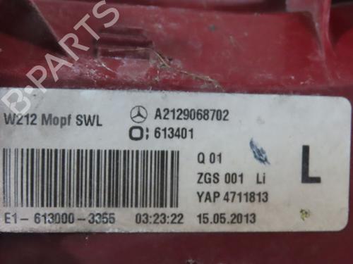 Used Left taillight MERCEDES-BENZ E-CLASS (W212) E 300 Hybrid / BlueTEC Hybrid (212.098) (204 hp) 29215344