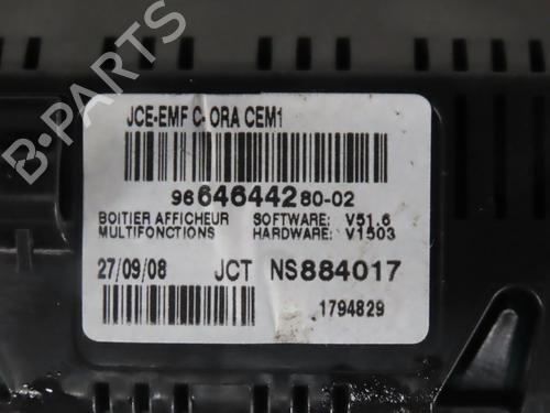 Display monitor PEUGEOT 308 I (4A_, 4C_) 1.6 HDi | BP30139970C48