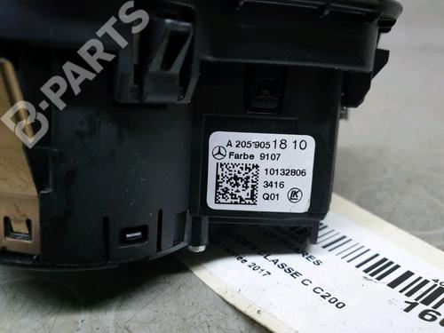 Headlight switch MERCEDES-BENZ C-CLASS (W205) C 200 d (205.007) | BP9010698I24 