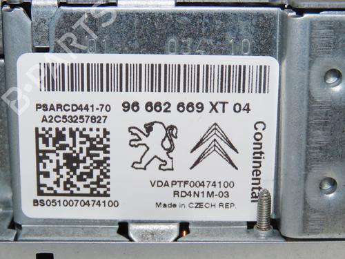 Radio PEUGEOT 207 (WA_, WC_) 1.6 HDi | BP23183698E6 