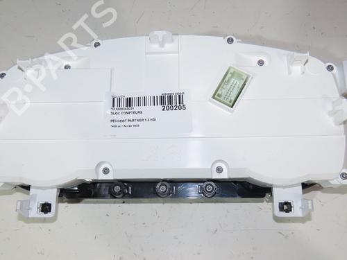 Quadrante PEUGEOT PARTNER Box Body/MPV (K9) 1.5 BlueHDI 130 (131 hp) 24487782