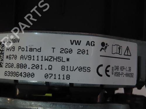 Used Driver airbag VW POLO VI (AW1, BZ1, AE1) 1.6 TDI (95 hp) 27246185