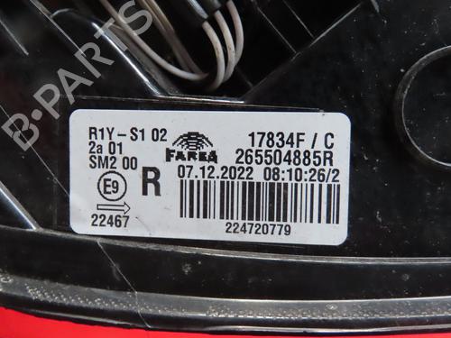 Used Right taillight RENAULT CLIO V (B7_) 1.0 SCe 65 (B7MG) (67 hp) 28136796