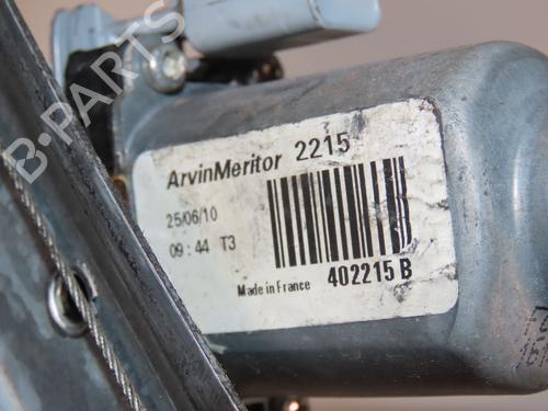 Front left window mechanism CITROËN C3 II (SC_) 1.4 HDi 70 (SC8HZC, SC8HR0, SC8HP4) | BP31179481C22