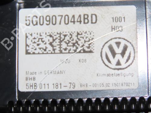 Climate control VW GOLF VII (5G1, BQ1, BE1, BE2) 1.6 TDI | BP24487713I5 
