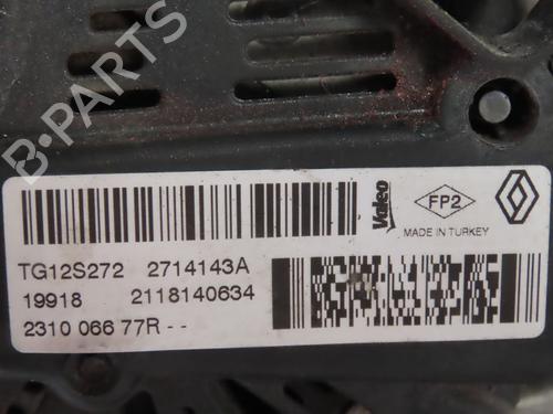 Generator RENAULT CLIO IV (BH_) 0.9 TCe 75 (BHNP) (76 hp) 28206218