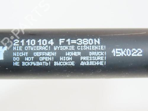 Gassdemper Bakluke VW POLO (9N_, 9A_) 1.2 12V | BP23164240C138 