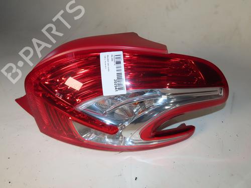 Used Right taillight PEUGEOT 208 I (CA_, CC_) 1.4 HDi (68 hp) 19162576
