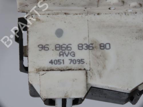 Front left lock PEUGEOT 407 (6D_) 1.6 HDi 110 (6D9HZC, 6D9HYC) | BP32399969C98