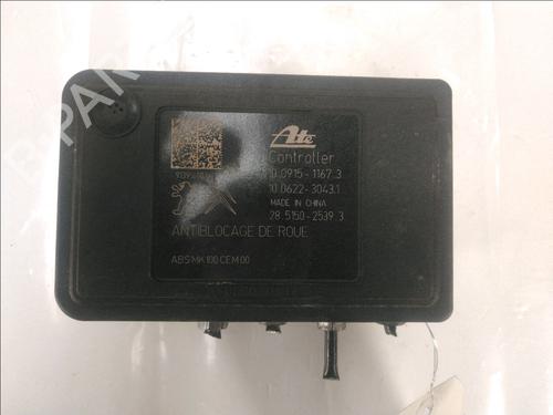 ABS pump CITROËN C3 II (SC_) 1.4 HDi 70 (SC8HZC, SC8HR0, SC8HP4) | BP17469912M43 