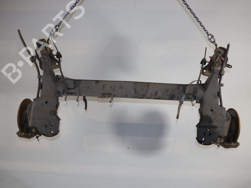 Used Rear axle Rear axle PEUGEOT 208 I (CA_, CC_) 1.6 HDi (92 hp) 17802816 17802816