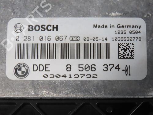 Used Engine control unit (ECU) BMW 5 (E60) 520 d (163 hp) 30117666