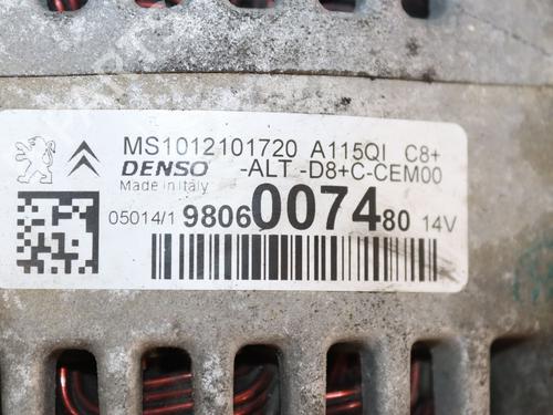 Alternator CITROËN C3 II (SC_) 1.0 VTi 68 | BP38627758M7 - Image 5