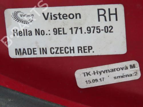 Højre baglygte SKODA FABIA I Combi (6Y5) 1.4 TDI (70 hp) 27510203