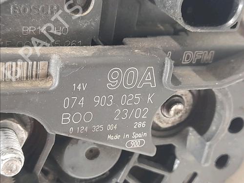 Used Alternator VW LT 28-46 II Van (2DA, 2DD, 2DH) 2.5 TDI (83 hp) 9018690