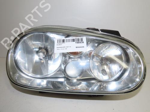 Used Right headlight VW GOLF IV (1J1) 1.6 (100 hp) 17136539