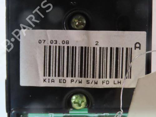 Left front window switch KIA PRO CEE'D (ED) 1.6 CRDi 115 | BP28416686I27