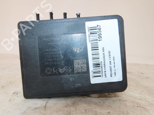 Used ABS pump PEUGEOT 208 II (UB_, UP_, UW_, UJ_) 1.5 BlueHDI 100 (102 hp) 19061661