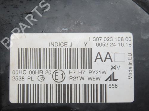 Left headlight RENAULT MEGANE III Hatchback (BZ0/1_, B3_) 1.5 dCi (BZ09, BZ0D, BZ1W, BZ29, BZ14) | BP24489761C28