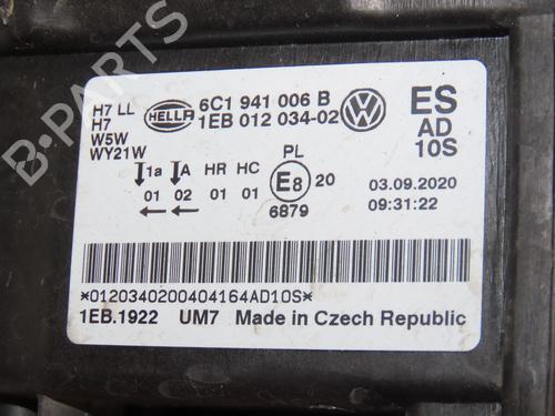 Right headlight VW POLO V (6R1, 6C1) 1.4 TDI | BP27332284C29 