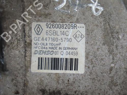 AC compressor RENAULT MEGANE III Hatchback (BZ0/1_, B3_) 1.5 dCi (BZ09, BZ0D, BZ1W, BZ29, BZ14) | BP31576210M34 