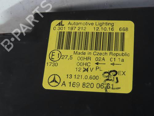 Right headlight MERCEDES-BENZ A-CLASS (W169) A 180 CDI (169.007, 169.307) | BP31984414C29