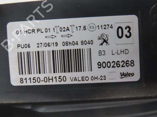 Venstre forlygte PEUGEOT 108 1.0 VTi 72 | BP37501247C28 - Image 2