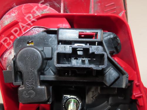 Used Left taillight PEUGEOT 206 Hatchback (2A/C) 1.6 16V (109 hp) 30652092