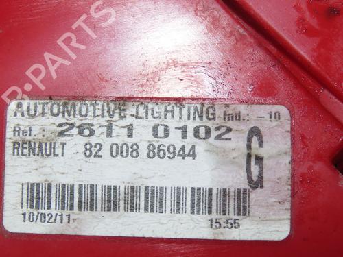 Left taillight RENAULT CLIO III (BR0/1, CR0/1) 1.5 dCi | BP26669563C34 