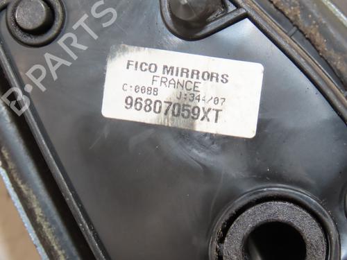 Right mirror PEUGEOT 207 CC (WD_) 1.6 HDi | BP24442133C27 