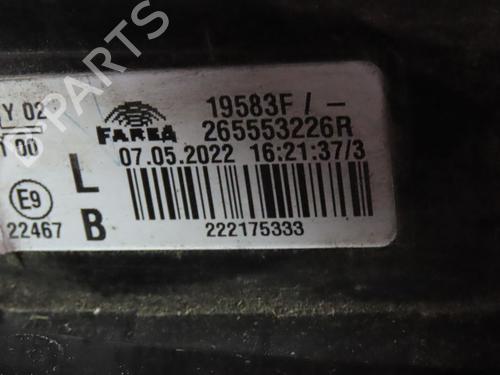 Used Left tailgate light RENAULT CLIO V (B7_) 1.0 TCe 90 (B7MT) (91 hp) 27728772