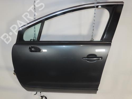 Left front door PEUGEOT 3008 I MPV (0U_) 1.6 HDi | BP28082393C2 