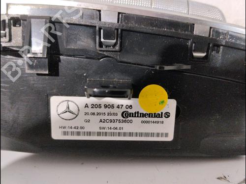 Climate control MERCEDES-BENZ C-CLASS (W205) C 180 BlueTEC / d (205.036) | BP12239834I5 